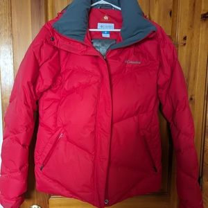 Columbia down winter jacket